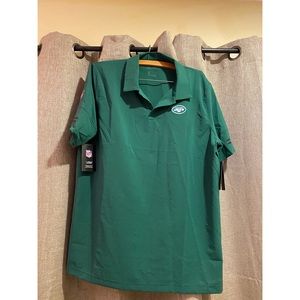 NWT Nike Dri-Fit New York Jets Men's Polo